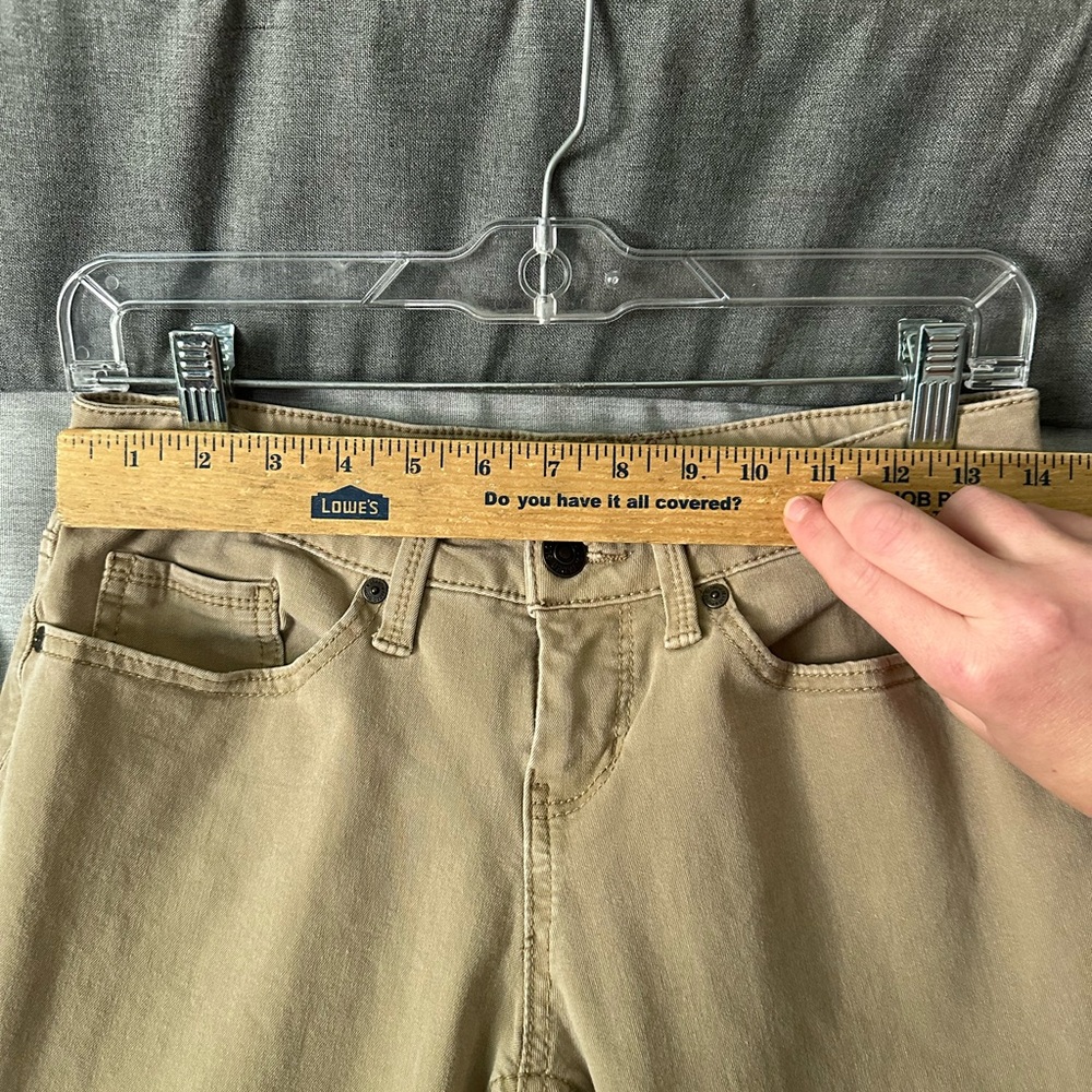 Faded Glory Women’s 10 Petite Ultimate Bootcut Tan Jeans - Picture 16 of 16